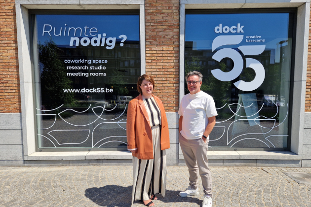 Valerie Vanherle (Dock55) en Wim Hamaekers (One Inch Whale) kopie