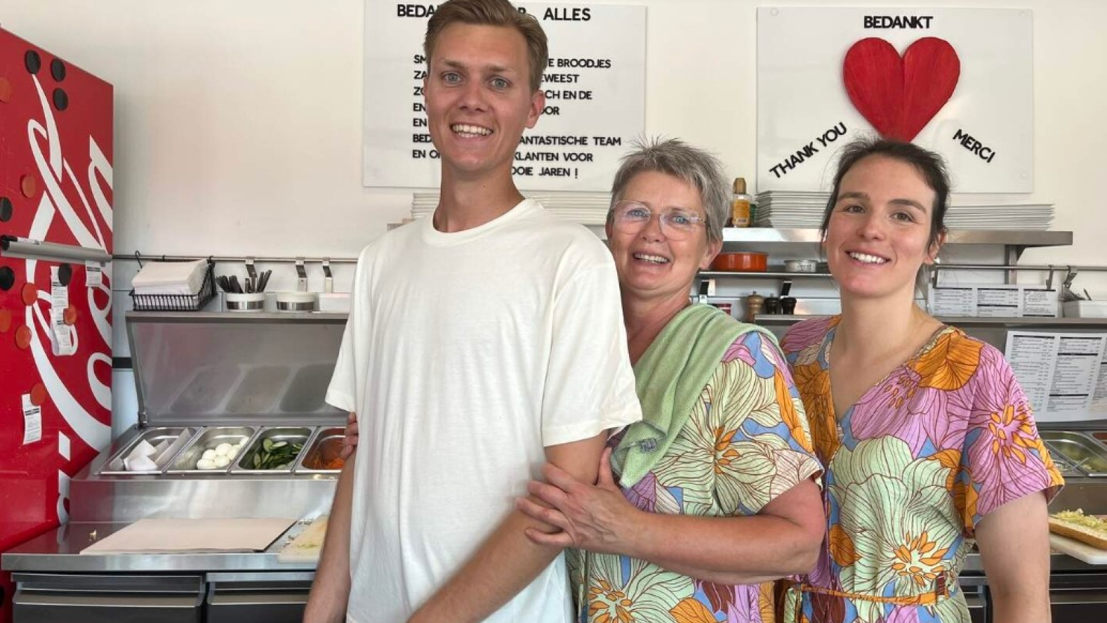Wouter van der Wangen, Yola De Winter en Nathalie Vanlommel