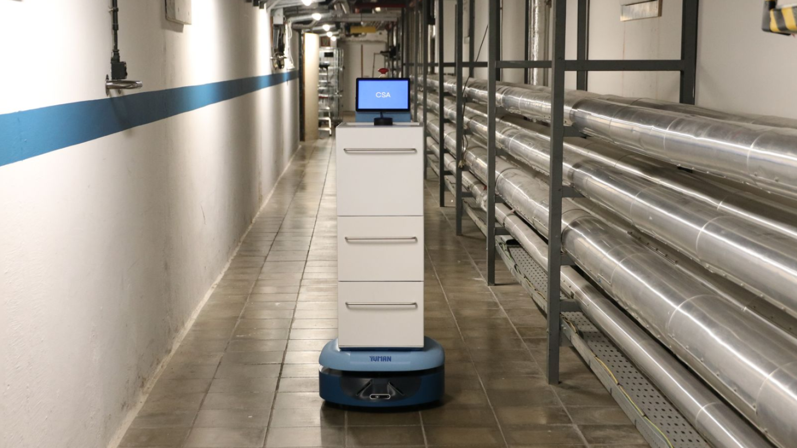 Ziekenhuis Geel zet zelfrijdende robot in voor interne logistiek