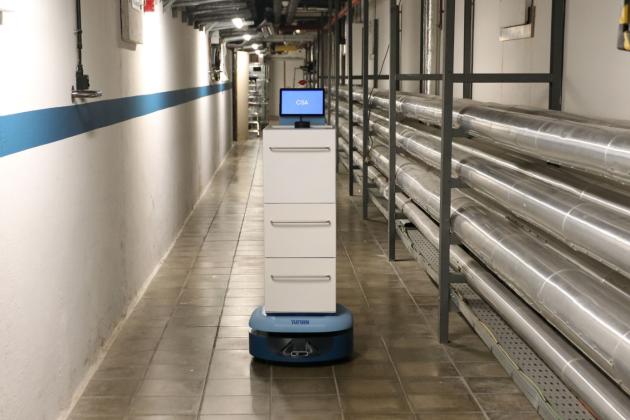 Ziekenhuis Geel zet zelfrijdende robot in voor interne logistiek