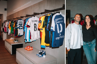 Aan de ene kant van de winkel: een duizelingwekkend aantal voetbalshirts van clubs en landen uit alle uithoeken van de wereld. Aan de andere kant: een unieke collectie merkkleding die rechtstreeks uit de kledingkasten van Belgische en internationale profvoetballers komt.