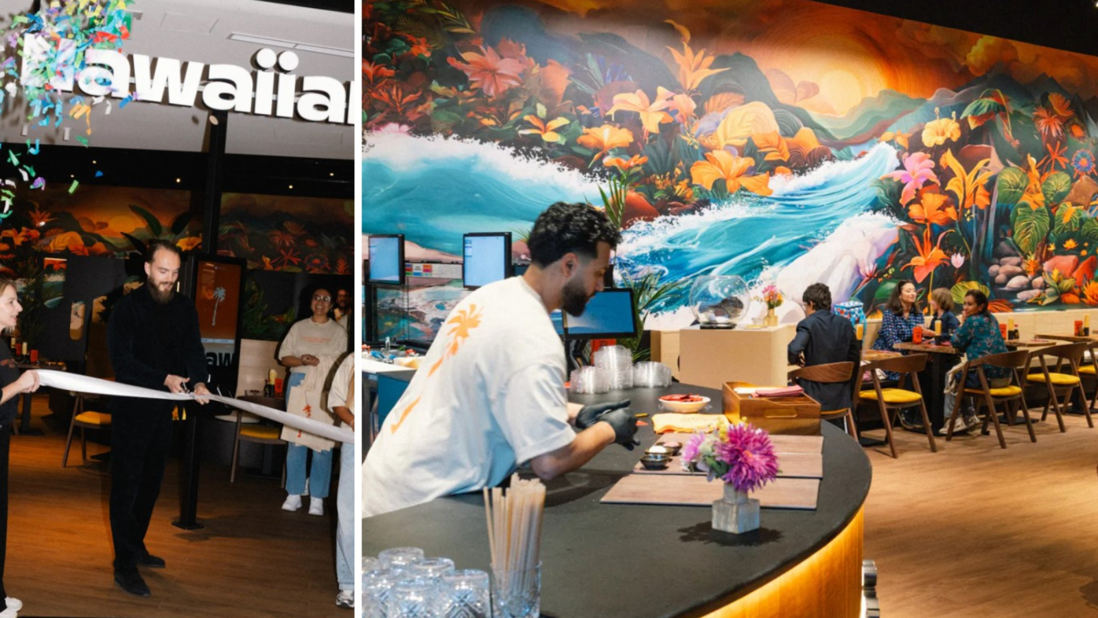 Hawaiian heeft een nieuwe vestiging geopend in het Woluwe Shopping Center.