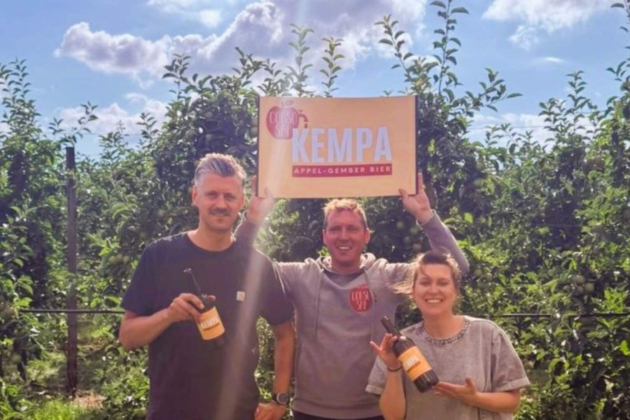 Brouwerij Het Nest en Corso Sap lanceren fruitbier met appel en gember