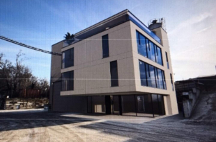 Een simulatie van de nieuwe burelen van NV Keulen Beton
