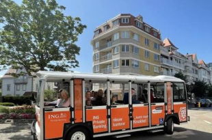 Knokke shopping bus images