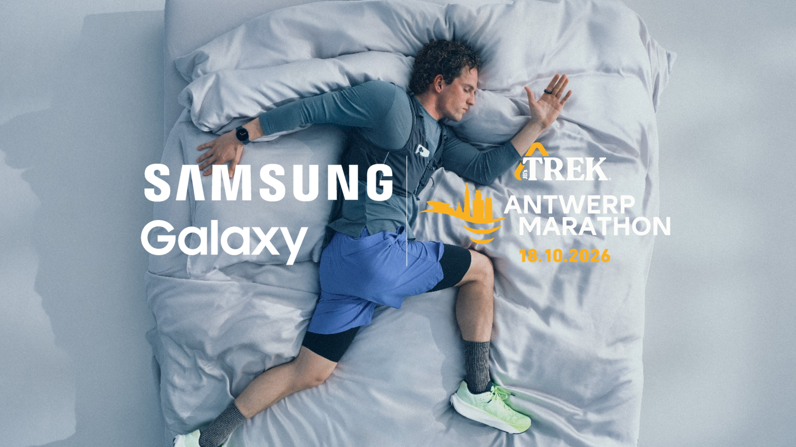 Samsung wordt officiële partner van de TREK Antwerp Marathon