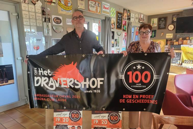 Café Het Dravershof 100 jaar