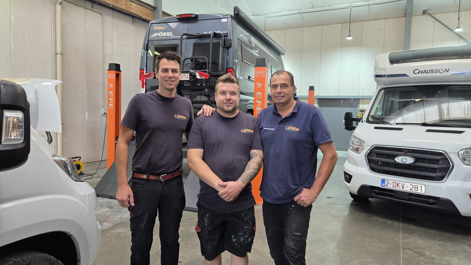 De Campingwinkel opent nieuwe werkplaats voor camperonderhoud