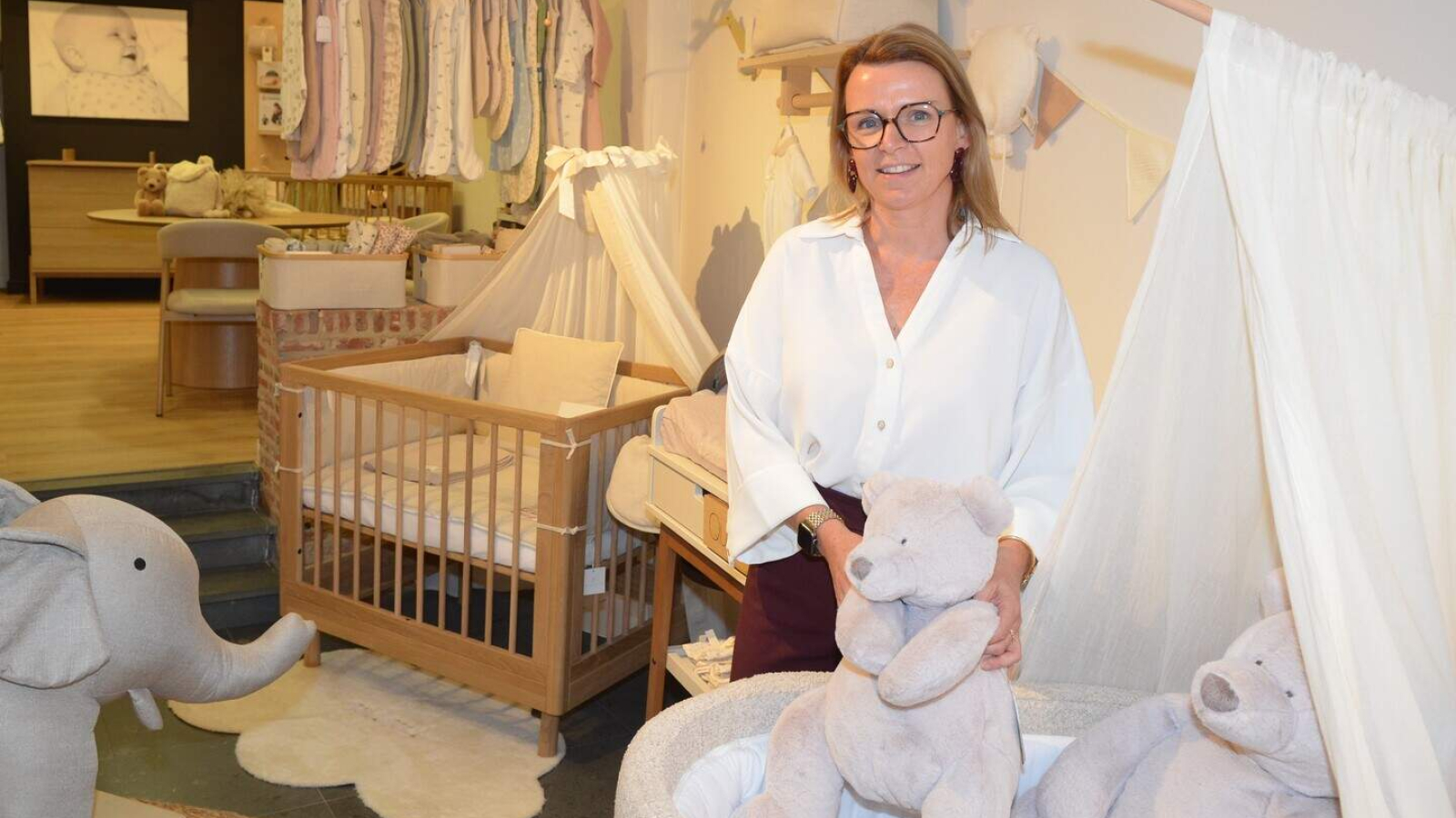 Sarah De Maertelaere opent in Oudenaarde haar vijfde baby- en kidswinkel Mimi_