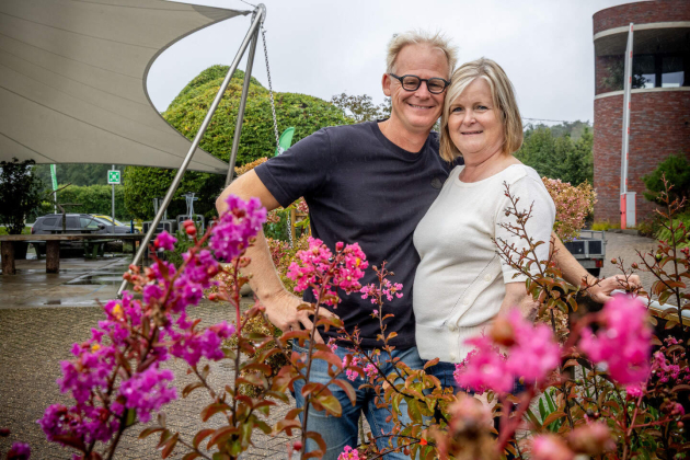Wim en zijn vrouw Hilde Walraet