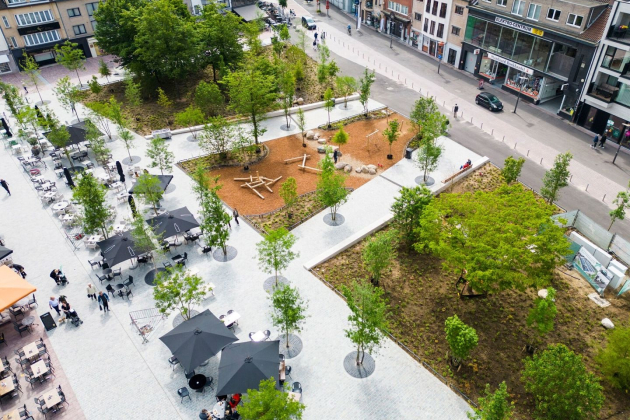 AA26-Groen Blauw – Genk centrumvergroening- copyright Stad Genk