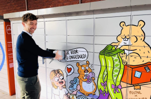 Eerste PostNL-automaat geopend in Antwerpen