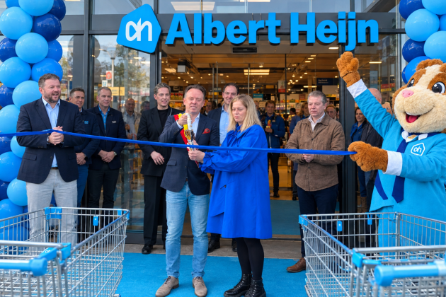 Feestelijke opening bij Albert Heijn