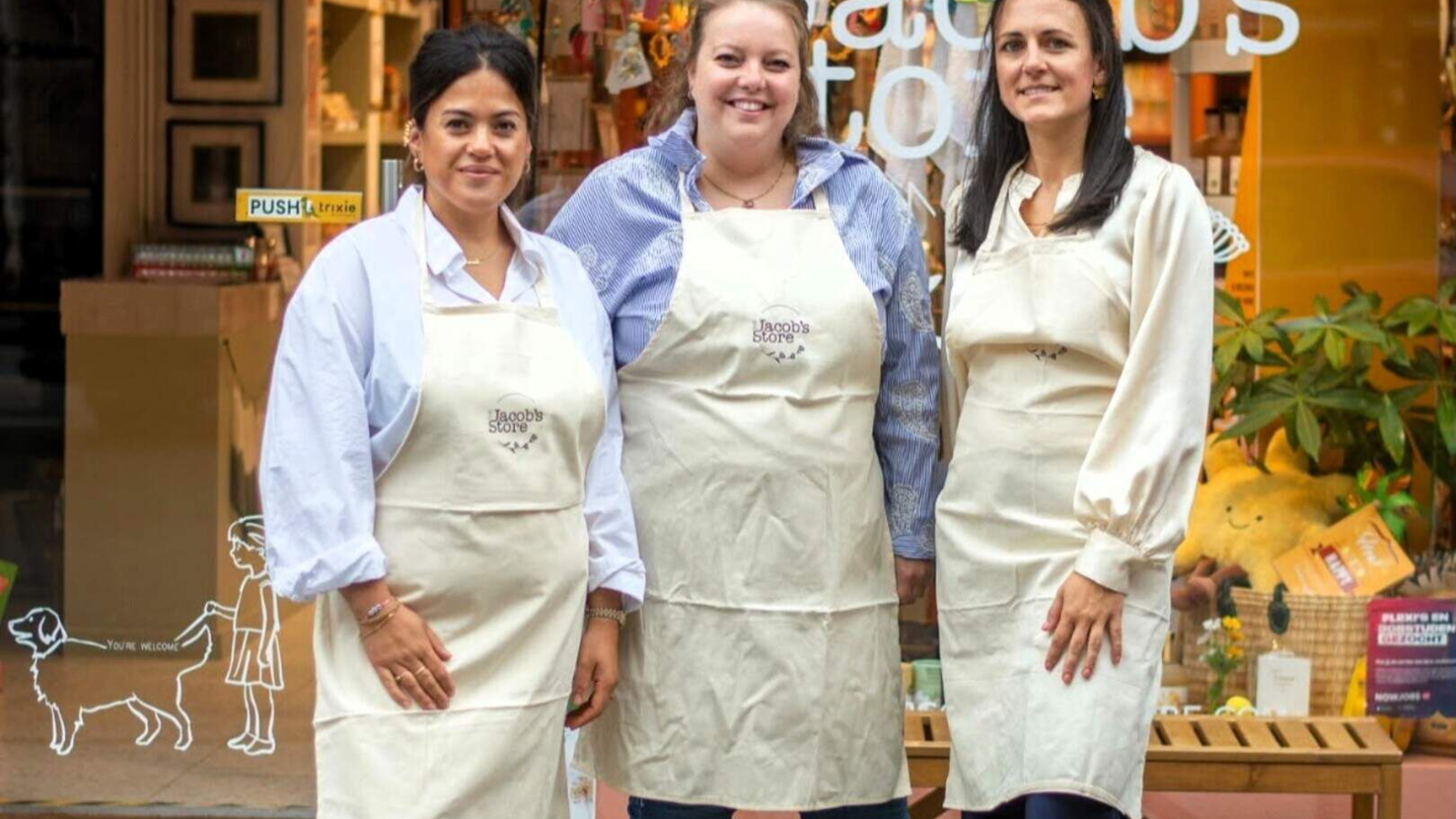 Joanna, Danielle en Shana het trio vrouwen dat de Jacob’s Stores