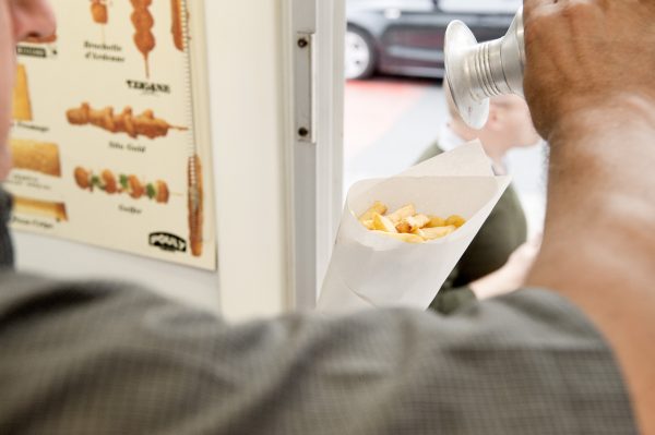 BELGIUM – French Fries shop – Illustration