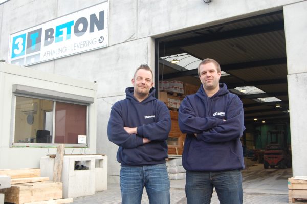 3T Beton, Patrick (links) en Serge (rechts)