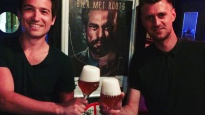 Taxandria Michaël Cordie & Steff Hesbeens van Taxandria bier