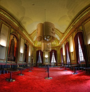 Foyer stadsschouwburg.