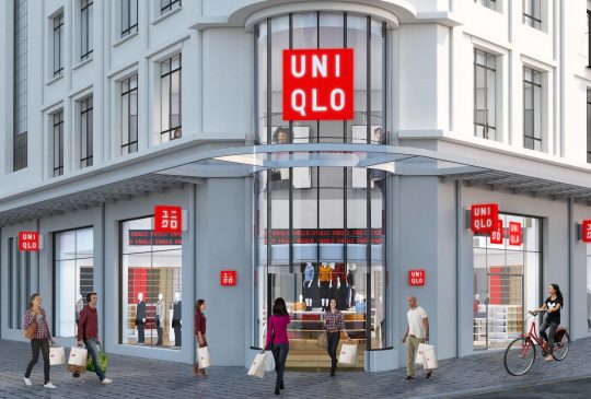 UNIQLO_Porte de Namur_Rendering